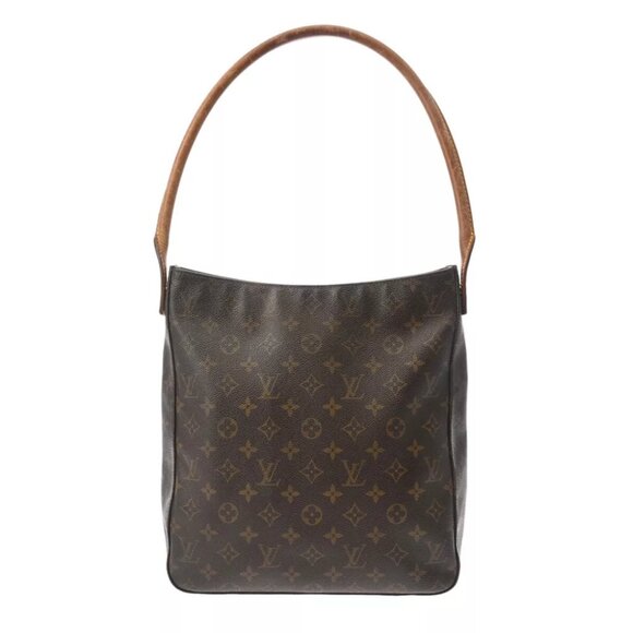 LOUIS VUITTON Monogram Looping GM Brown - Picture 1 of 12